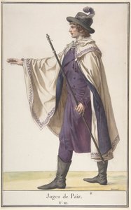 治安判事（1798-99年頃）。 作： Jean Francois Leonor Merimee