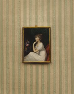 ジョージ4世の妻、キャロライン女王の肖像 作： Jean Francois Marie Huet Villiers