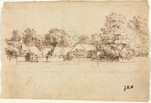 コテージ 作： Jean Francois Millet