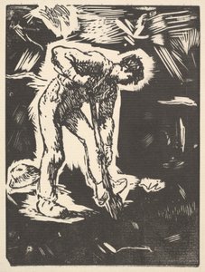 ディガー、1863年。 作： Jean Francois Millet