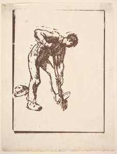 ディガー、1863年。 作： Jean Francois Millet