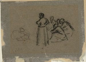 女性グループ 作： Jean Francois Millet