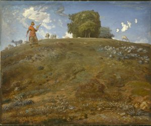 オーヴェルニュでは、1866-69 作： Jean Francois Millet