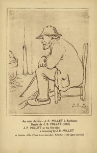 ジャン＝フランソワミレー、フランスの画家 作： Jean Francois Millet