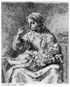 ラブイリー、1861 1924 作： Jean Francois Millet