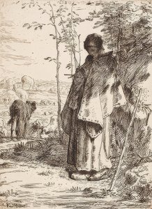 ラグランデベルジェール（ダイシェフェリン）。 1862 作： Jean Francois Millet