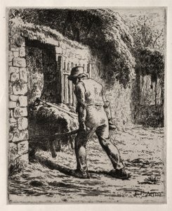 肥料の山からの農民の帰還、1855年-1856年。