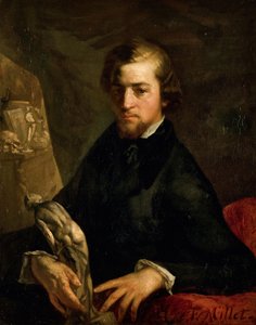 シャルル＝アンドレ・ランジュヴァンの肖像 作： Jean Francois Millet
