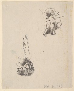 スケッチのブロックからの証明、1834-75年。 作： Jean Francois Millet