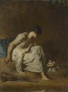 ザ・バザー、1846–48 作： Jean Francois Millet