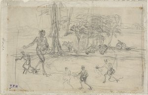 悪魔の種まき 作： Jean Francois Millet