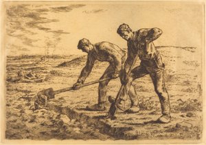 The Diggers (Les becheurs) 作： Jean Francois Millet