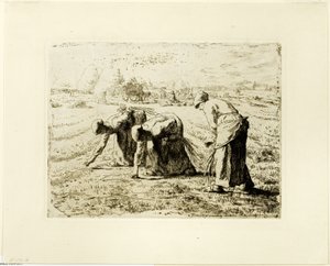 ザ・グリーナーズ 作： Jean Francois Millet