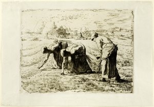 ザ・グリーナーズ 作： Jean Francois Millet