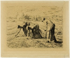 ザ・グリーナーズ 作： Jean Francois Millet