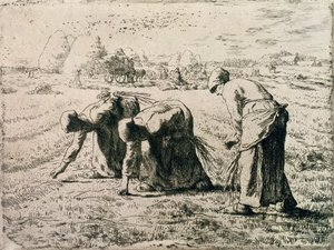 グリーナーズ、1855 作： Jean Francois Millet
