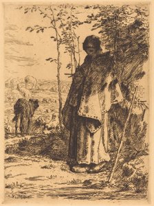 大きな羊飼い (La grande bergere) 作： Jean Francois Millet