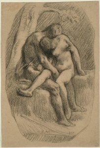 恋人 作： Jean Francois Millet