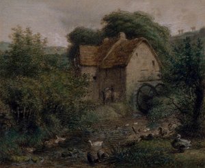 ザ オールド ミル 作： Jean Francois Millet