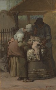 羊飼いたち 作： Jean Francois Millet