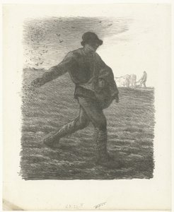 種をまく人 作： Jean Francois Millet