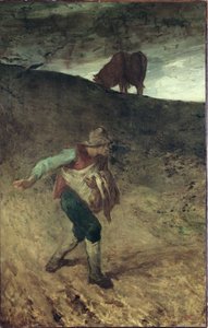 種をまく人 作： Jean Francois Millet