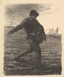 種をまく人 作： Jean Francois Millet