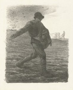 種をまく人、1851 作： Jean Francois Millet