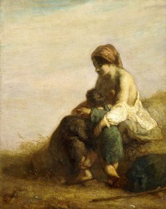 放浪者、 作： Jean Francois Millet