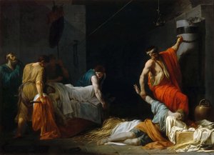 ミルティアードの葬儀 作： Jean François Pierre Peyron