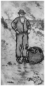 Le Chemineau、c1870-1920 1924 作： Jean Francois Raffaelli