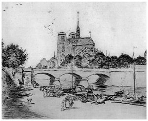 ノートルダム、c1870-1920 1924
