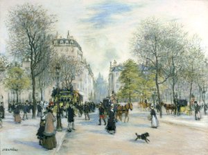 パリ、1900 作： Jean Francois Raffaelli