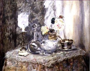 静止画 作： Jean Francois Raffaelli