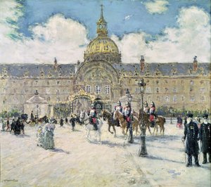 ホテルデアンヴァリッド 作： Jean Francois Raffaelli
