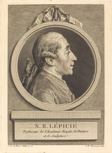 N.B. レピシー 作： Jean Francois Rousseau after Charles Nicolas Cochin II