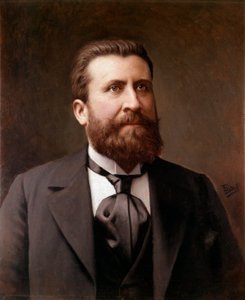 ジャン・ジョレス、1900年頃 作： Jean François Batut