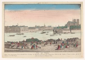 ミラミオン通りから見たパリの街並み Vue de Paris (オブジェクトのタイトル) 作： Jean François Daumont