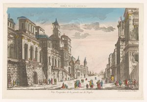 ナポリの海に面した通りの眺め La grande rue de Naples (オブジェクトのタイトル)