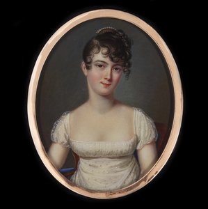レカミエ夫人の肖像、ジュリー・ベルナール生まれ、1777～1849年、1805年頃。 作： Jean François Gérard Fontallard