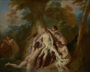 ダイアナと彼女のニンフの入浴、1722-4