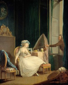 軽薄な愛、c。 1780。 作： Jean Frederic Schall