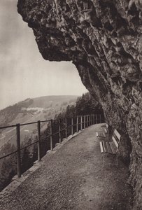 リギ・カルトバートの眺め (白黒写真) 作： Jean Gaberell