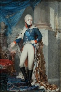 皇帝アレクサンドル 1 世の肖像 1777 ～ 1825 年、1800 年代初頭 作： Jean Gerin
