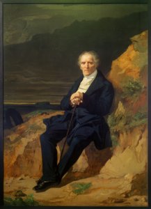 チャールズ・フーリエの肖像 作： Jean Francois Gigoux
