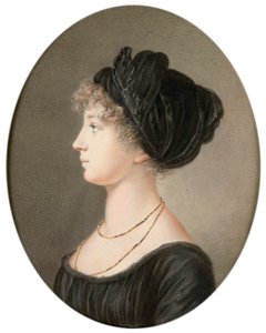 ロシアのツァリナエリザベスアレクセイエフナ、1824年。 作： Jean Henri Benner