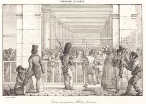 最初のフランス劇場の尾 作： Jean Henri Marlet