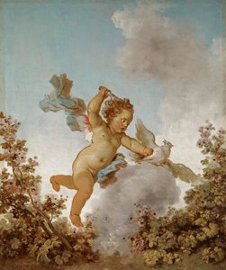 フラゴナール - 愛の進行 愛の復讐者 1790-91 作： ジャン・ホノレ・フラゴナール