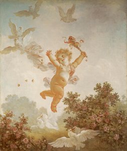 フラゴナール - 愛の進行 ジェスターの愛 1790-91 作： ジャン・ホノレ・フラゴナール