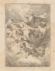 聖マルコ 作： Jean Honoré Fragonard after Giovanni Lanfranco